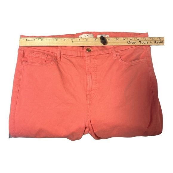 + Jen7 7 For All Mankind Pink Ankle Skinny Jeans Size 16 KD1 - Picture 4 of 6